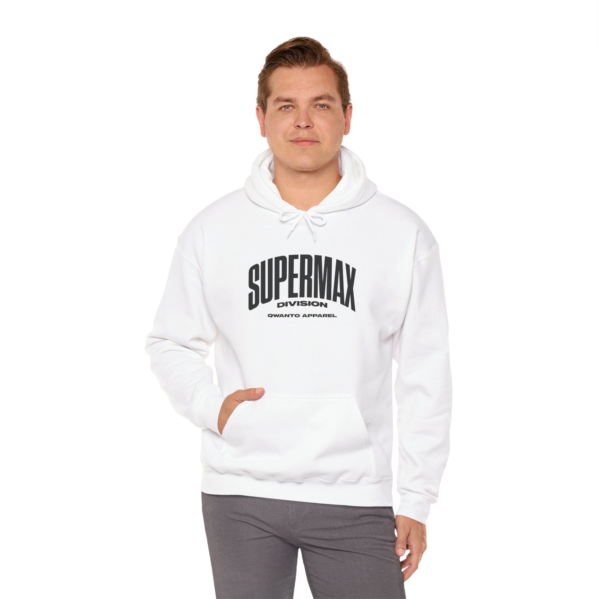 Supermax Division Hoodie | Unisex Vintage Apparel