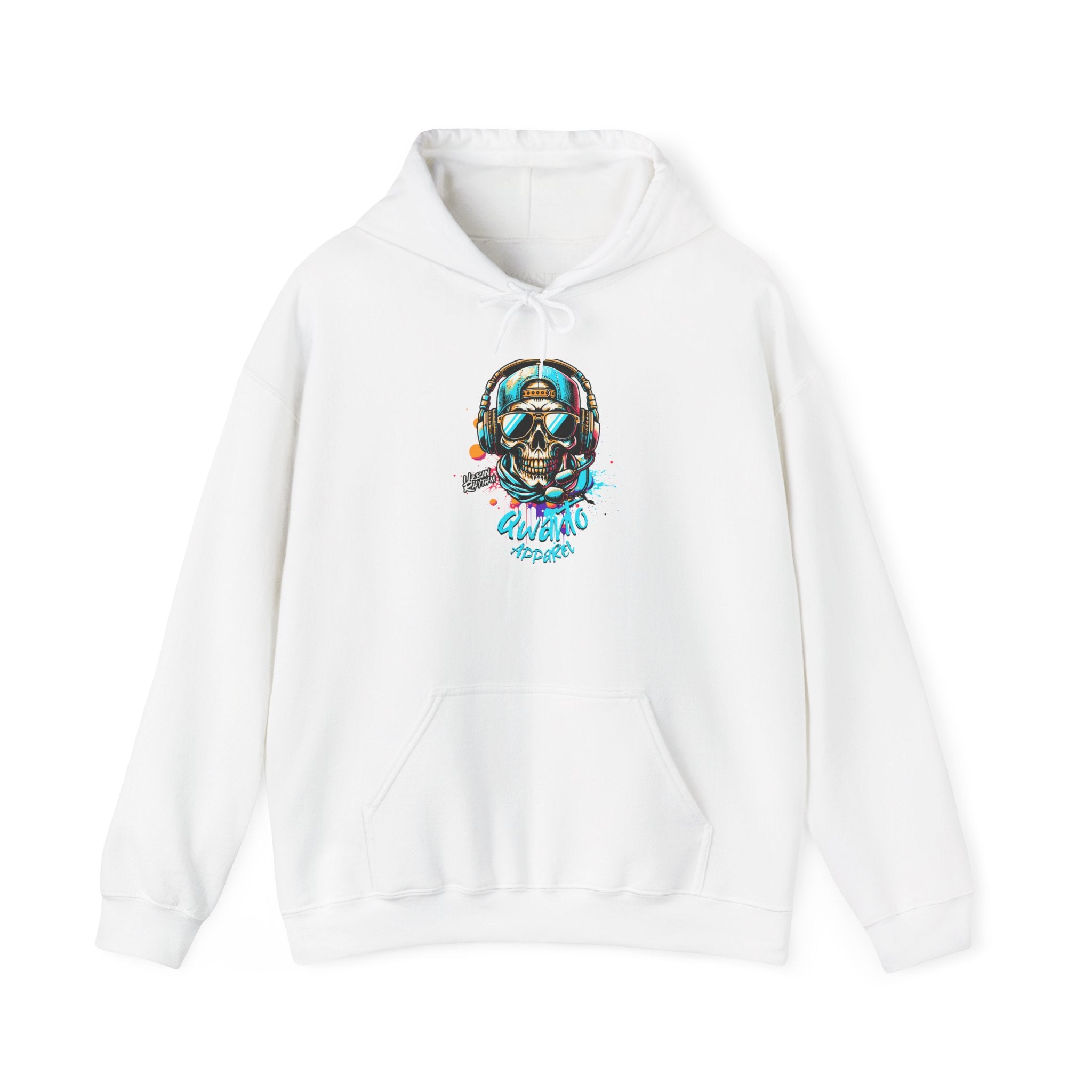 Skull DJ Hoodie | Unisex Vintage Apparel