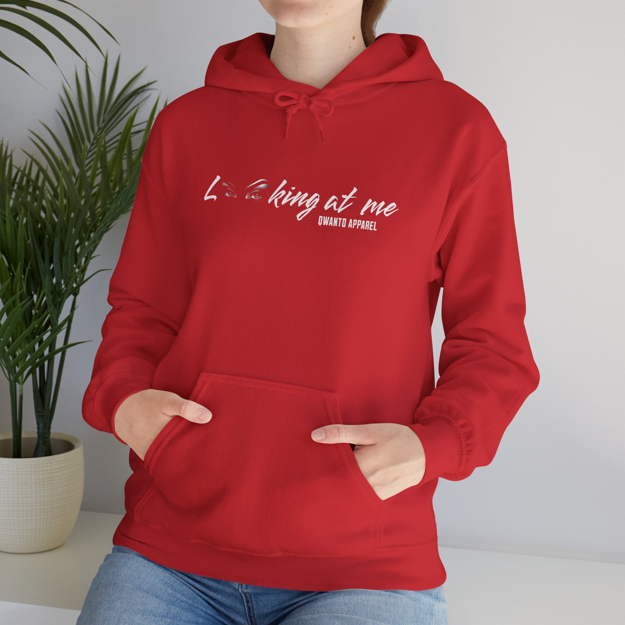 Looking At Me Hoodie | Unisex Vintage Apparel