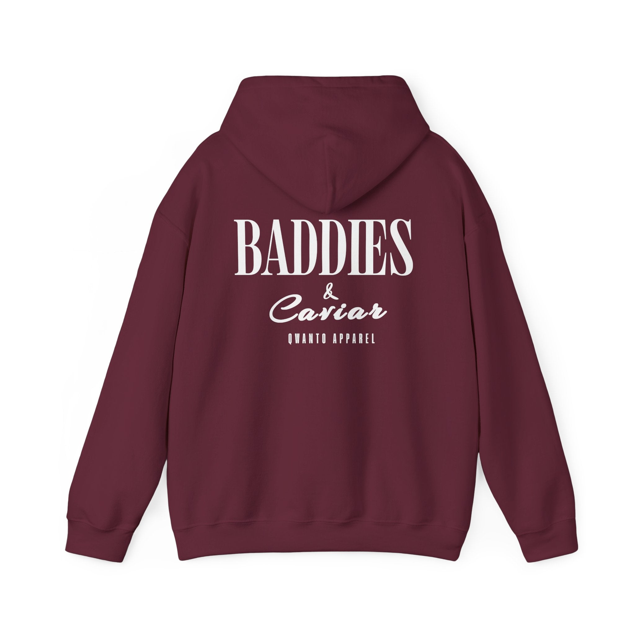 Baddies & Caviar Hoodie | Unisex Vintage Apparel