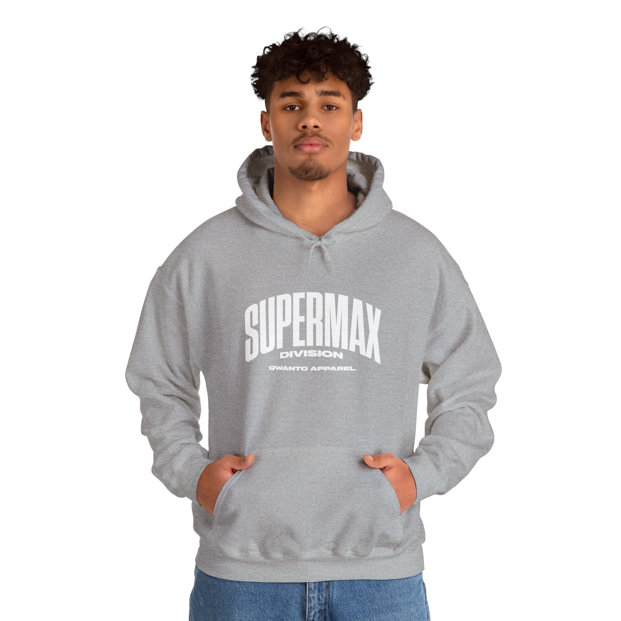 Supermax Division Hoodie | Unisex Vintage Apparel