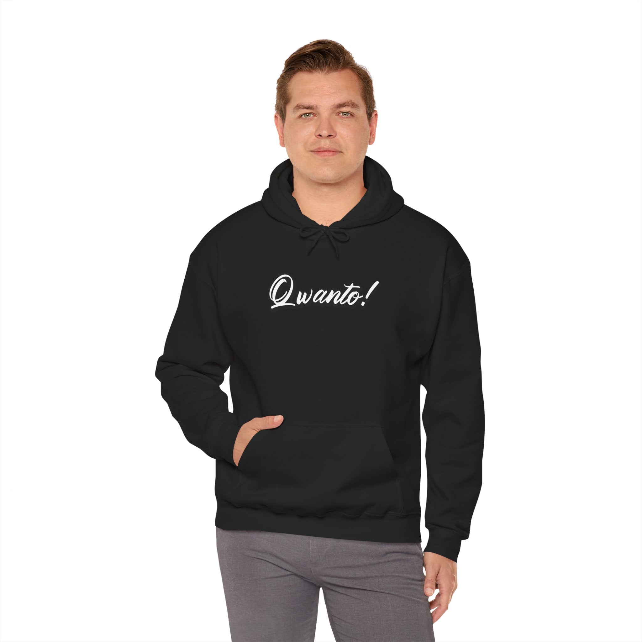 Qwanto ! Hoodie | Unisex Vintage Apparel