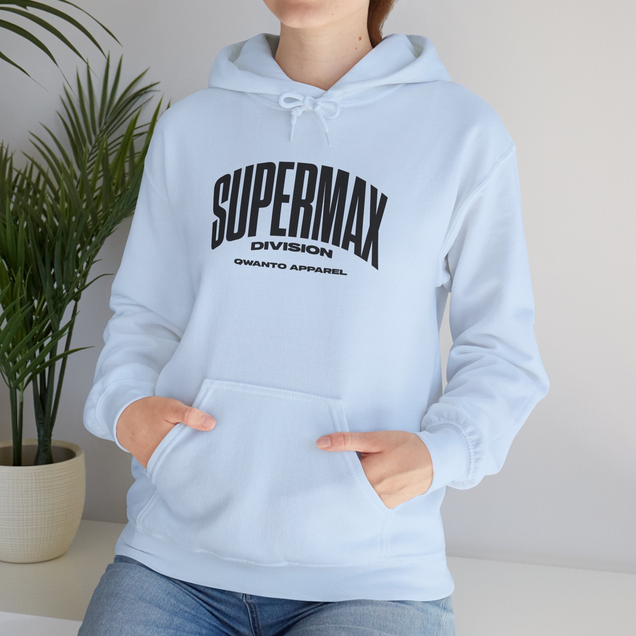 Supermax Division Hoodie | Unisex Vintage Apparel