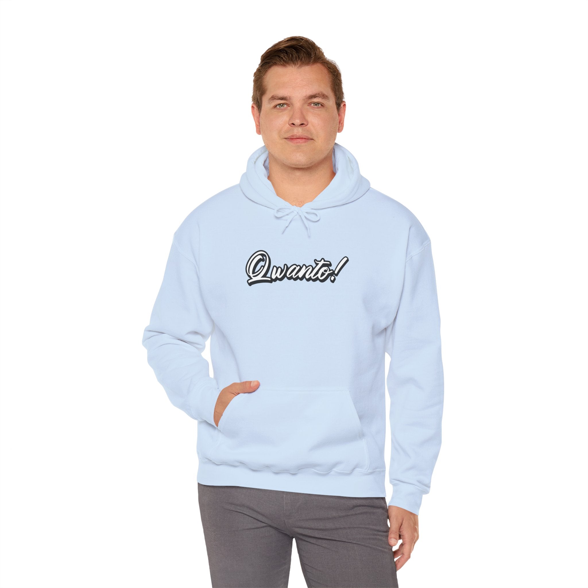 Qwanto ! Hoodie | Unisex Vintage Apparel