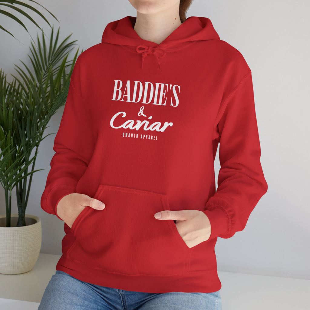 Baddie's & Caviar Hoodie | Unisex Vintage Apparel