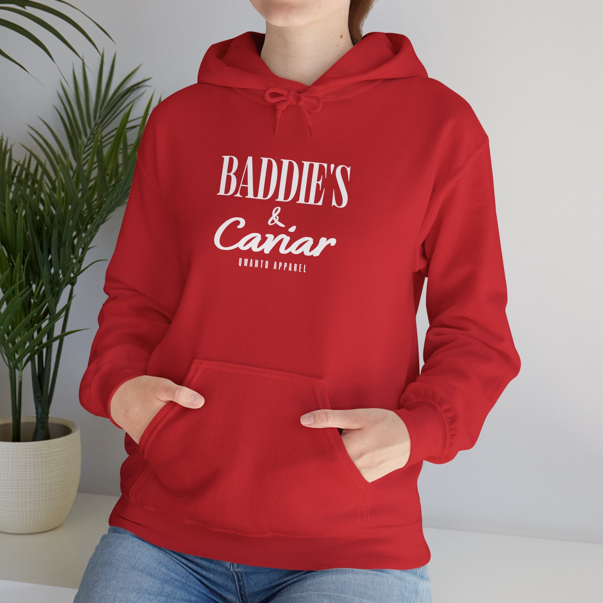 Baddie's & Caviar Hoodie | Unisex Vintage Apparel