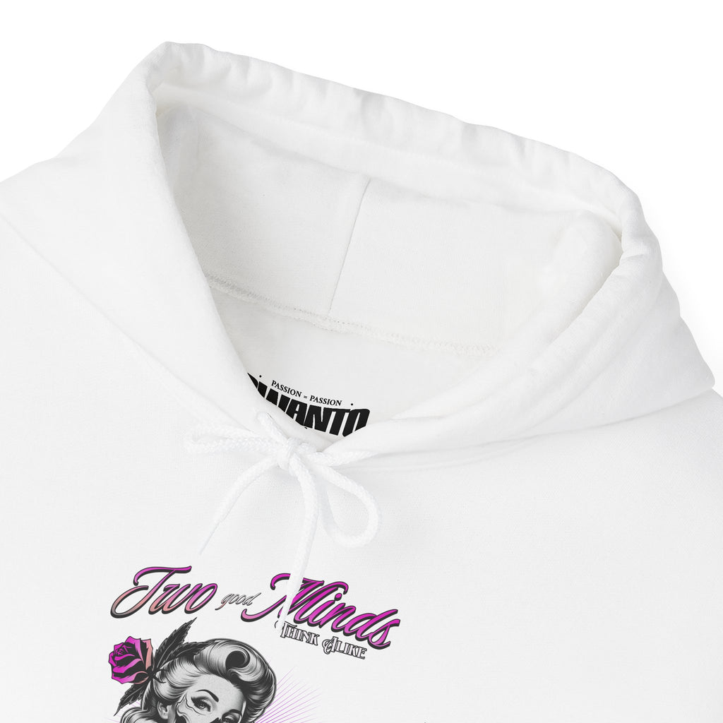 Two Minds Think A-like Hoddie | Unisex Vintage Apparel