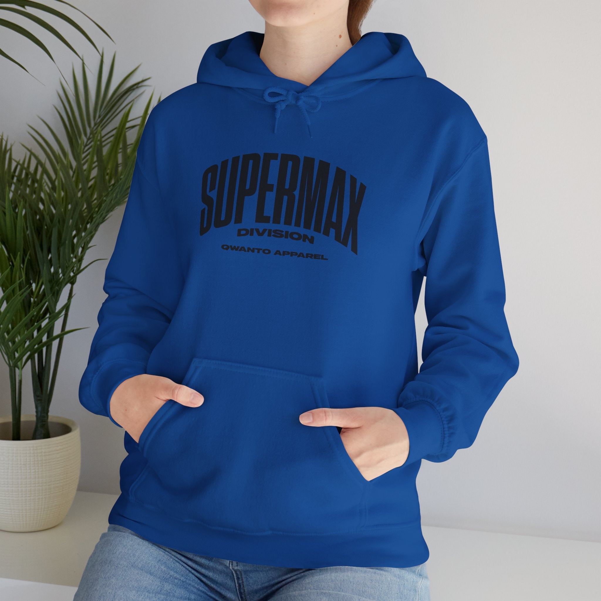 Supermax Division Hoodie | Unisex Vintage Apparel