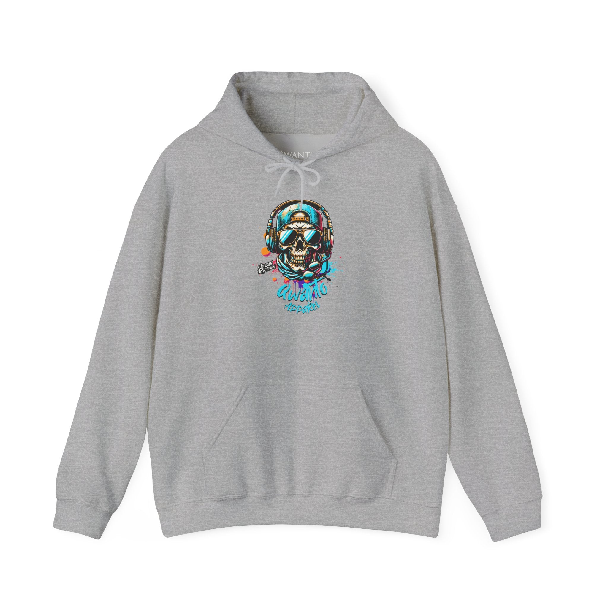 Skull DJ Hoodie | Unisex Vintage Apparel