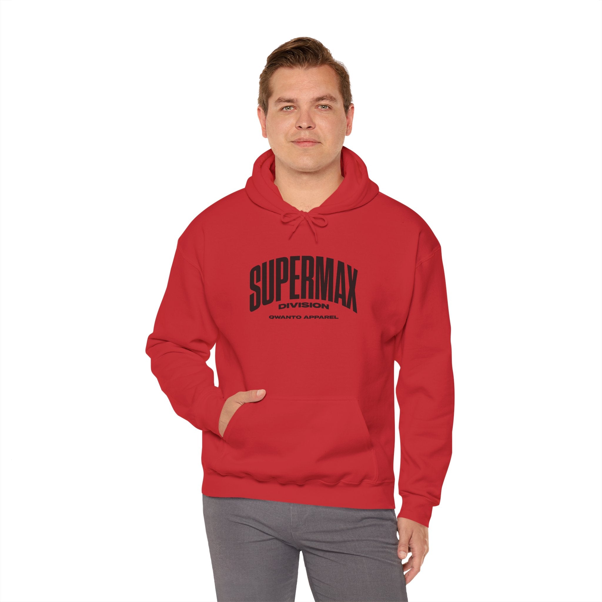 Supermax Division Hoodie | Unisex Vintage Apparel