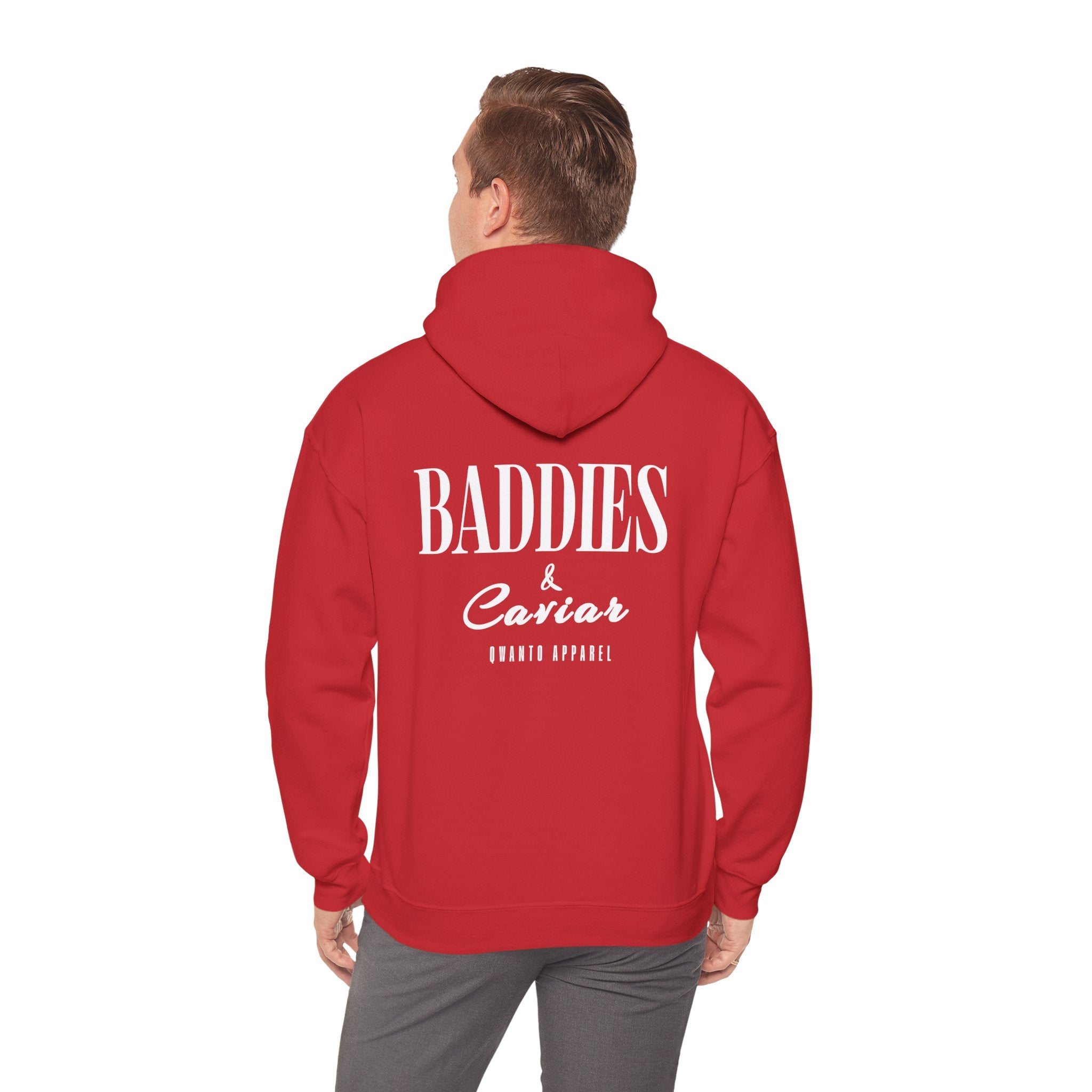 Baddies & Caviar Hoodie | Unisex Vintage Apparel