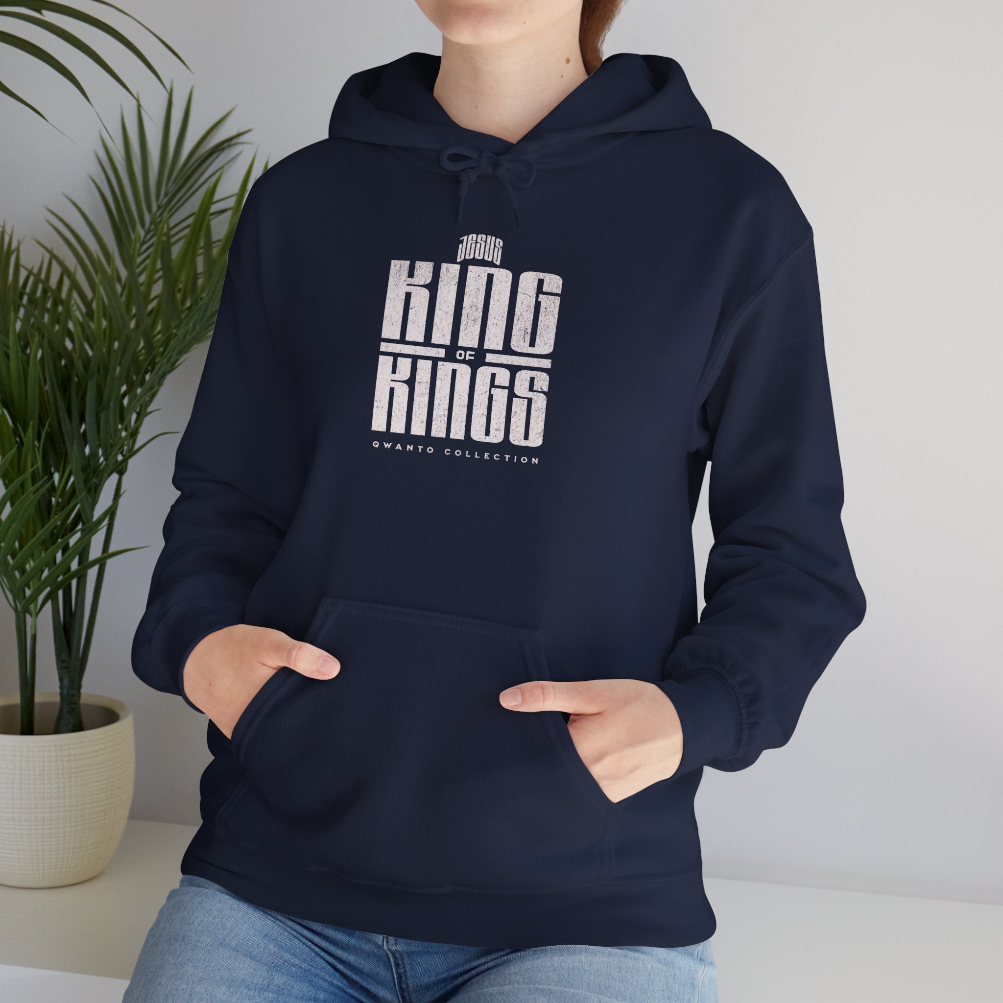 King of Kings Hoodie | Unisex Vintage Apparel