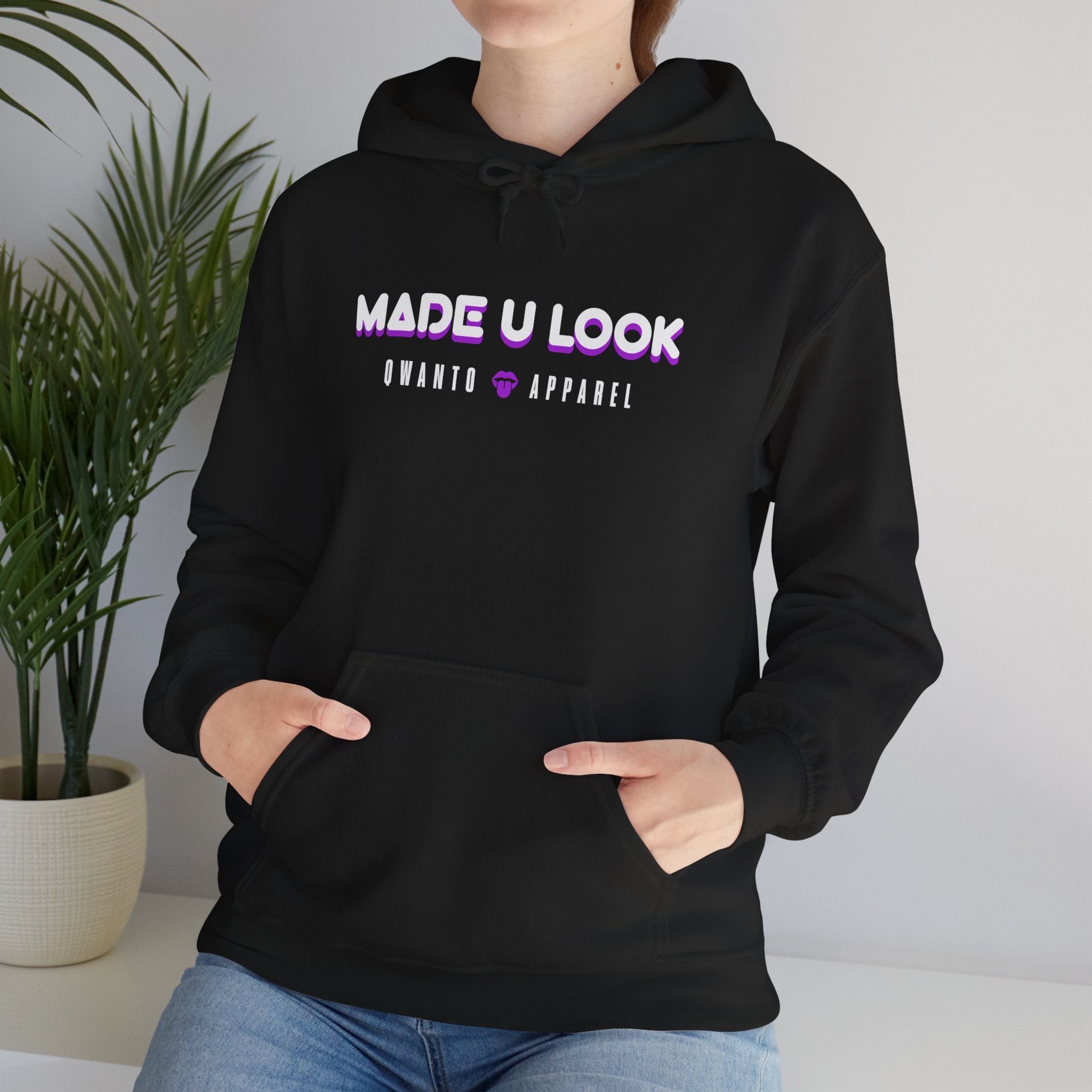 Made U Look Hoodie | Unisex Vintage Apparel