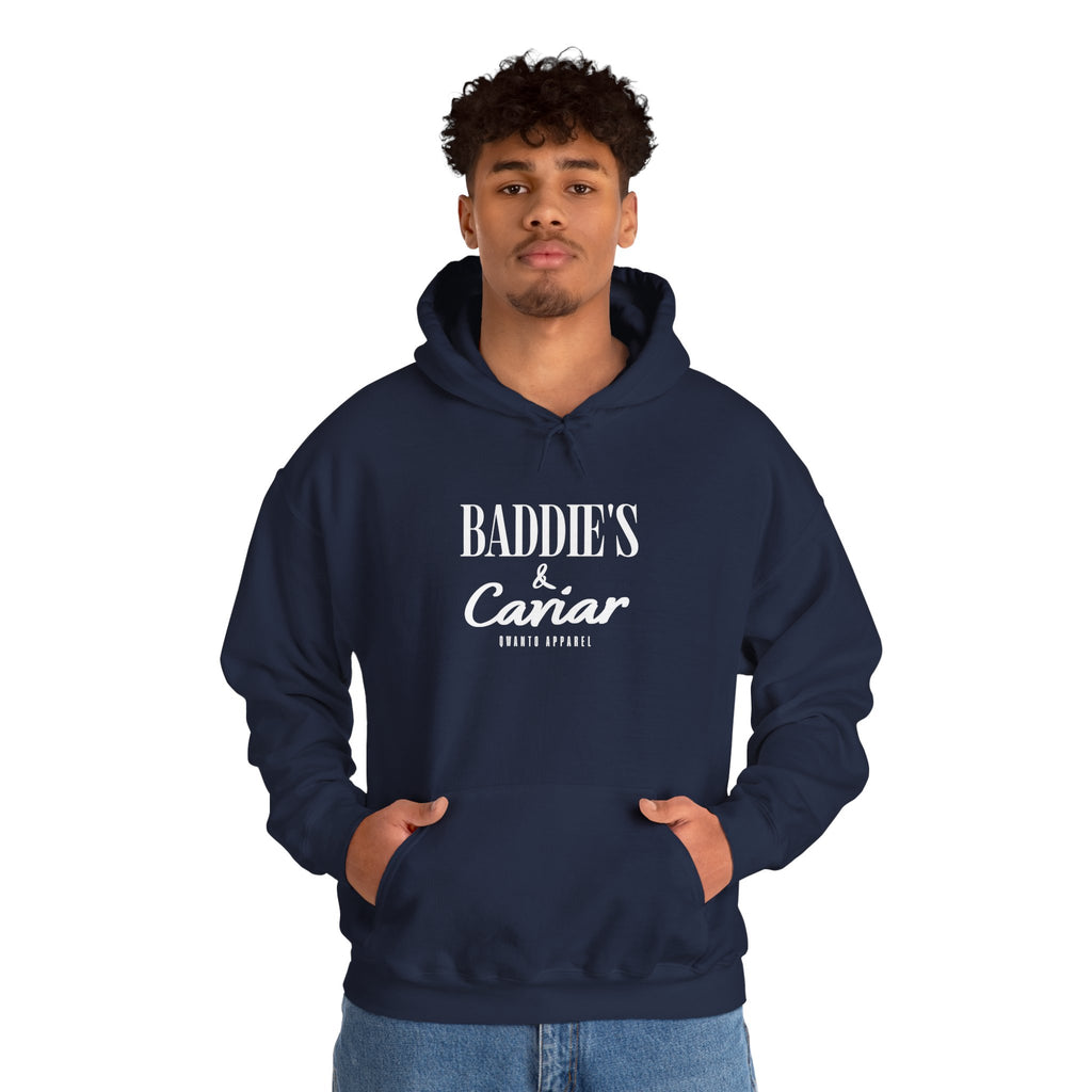 Baddie's & Caviar Hoodie | Unisex Vintage Apparel
