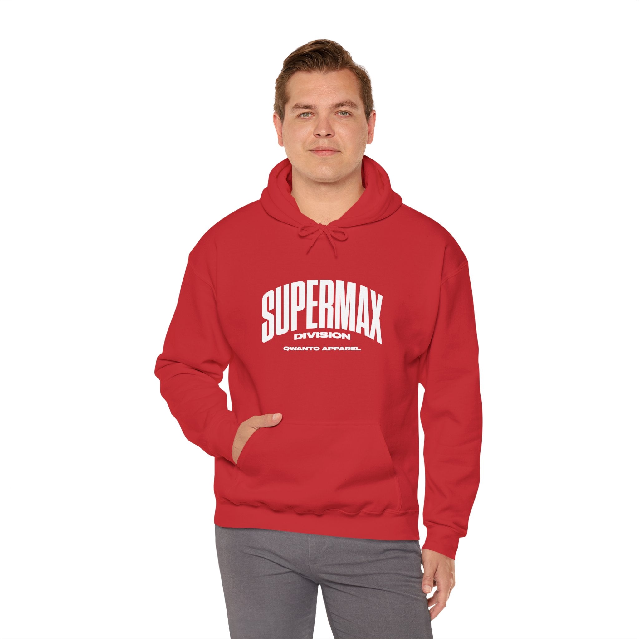 Supermax Division Hoodie | Unisex Vintage Apparel