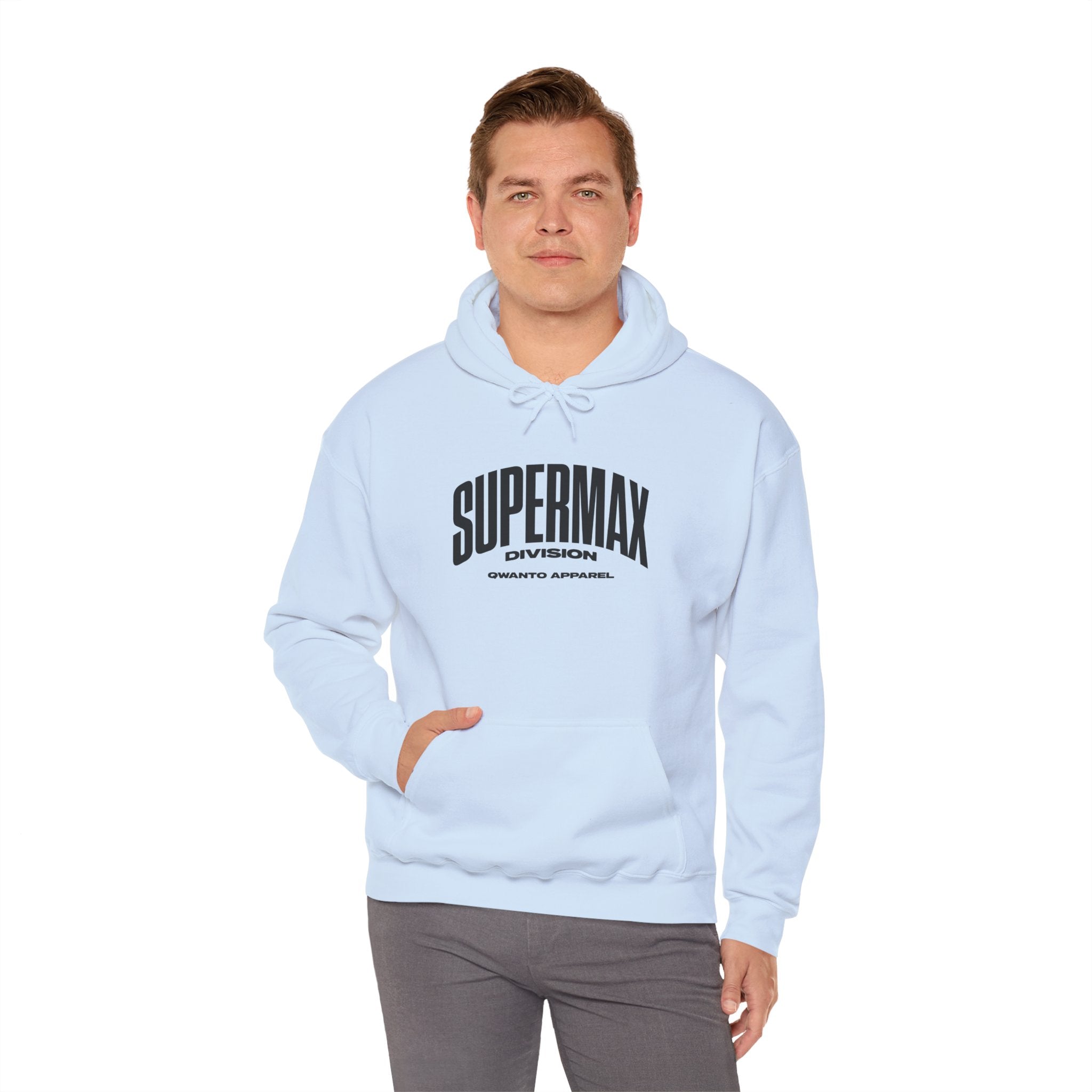 Supermax Division Hoodie | Unisex Vintage Apparel