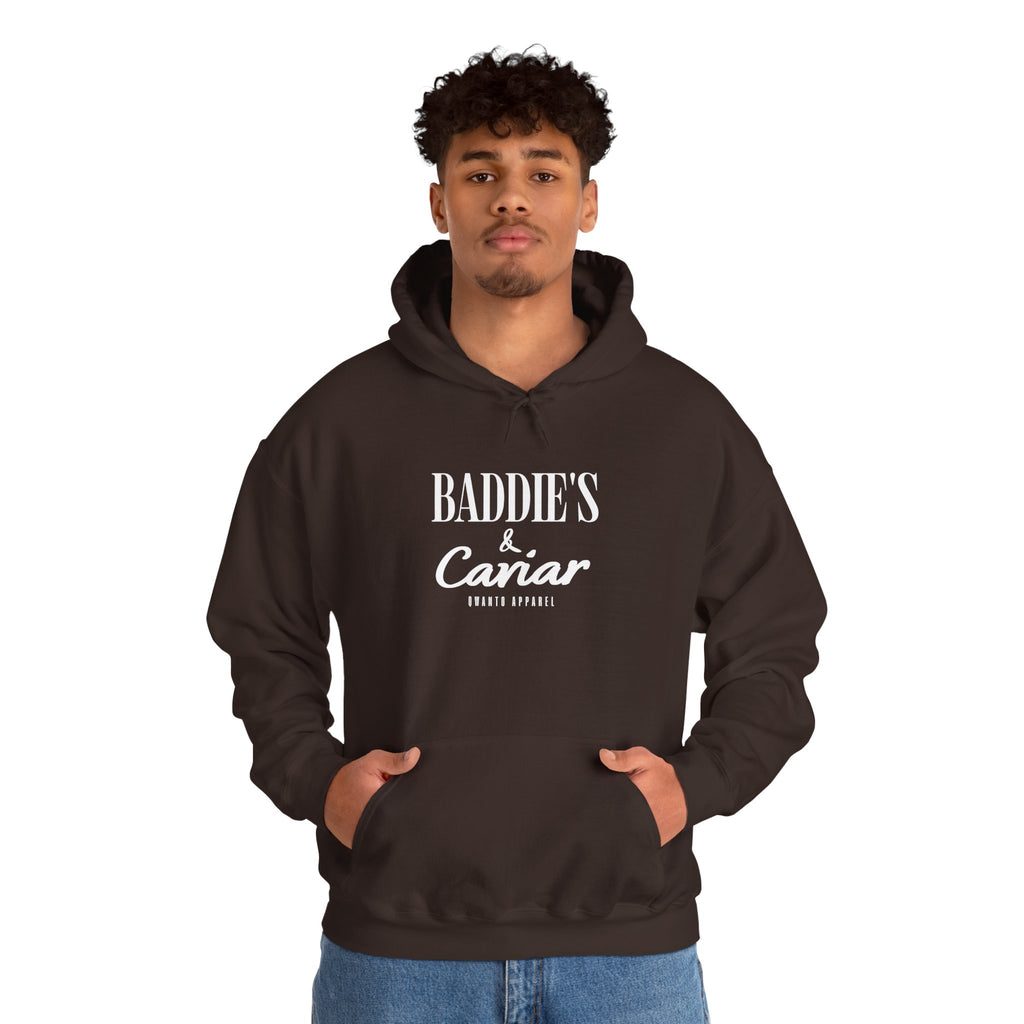 Baddie's & Caviar Hoodie | Unisex Vintage Apparel