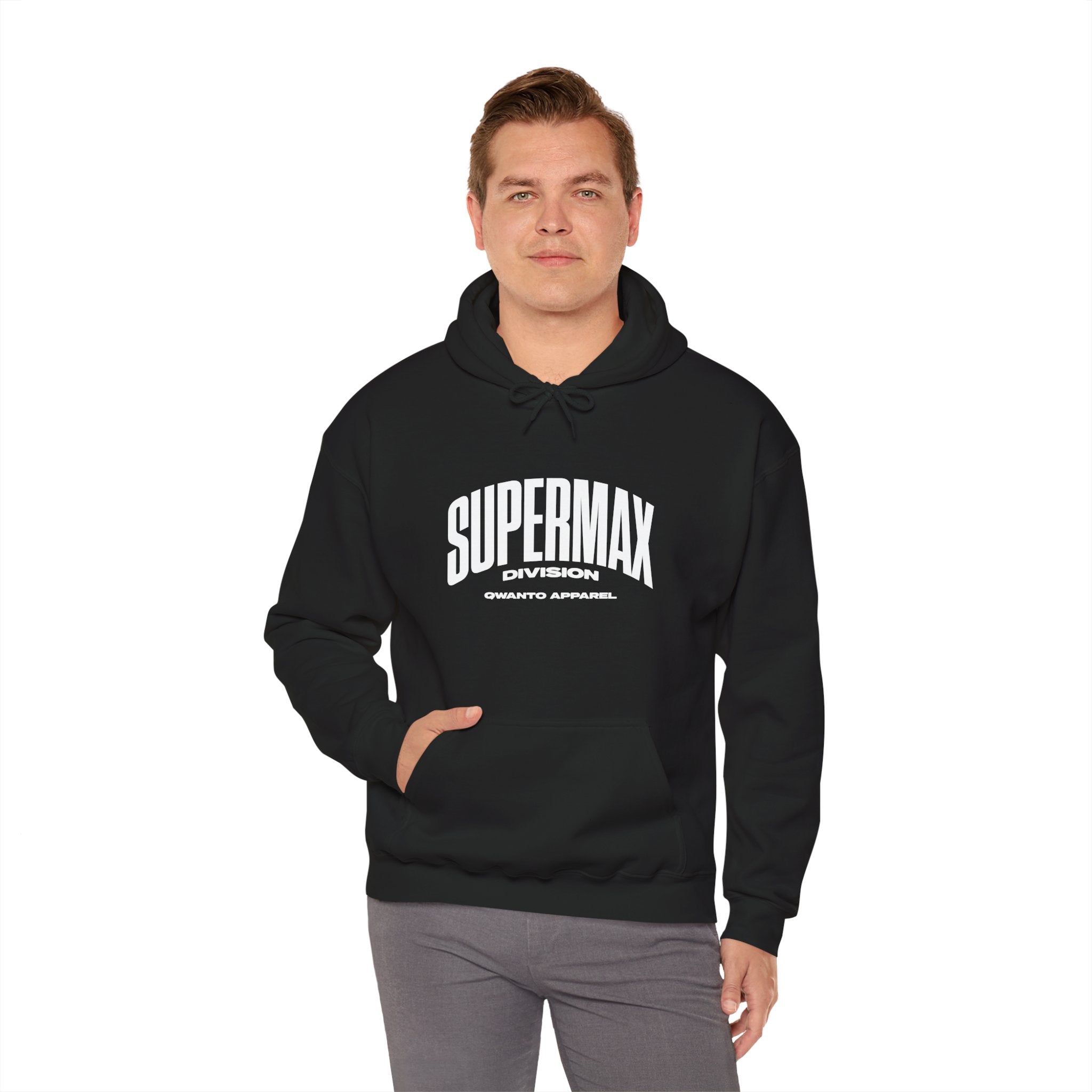 Supermax Division Hoodie | Unisex Vintage Apparel