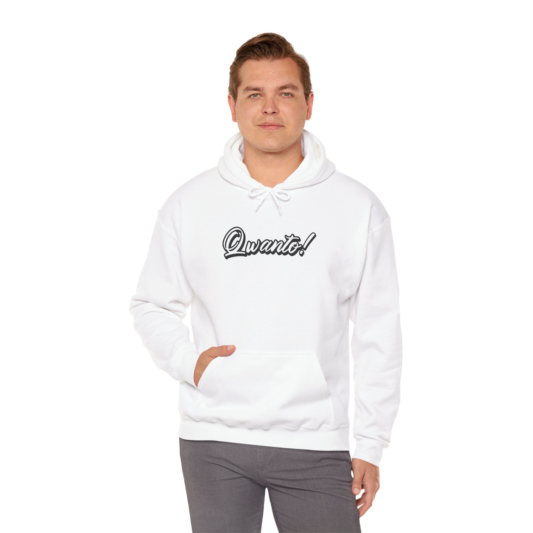 Qwanto ! Hoodie | Unisex Vintage Apparel