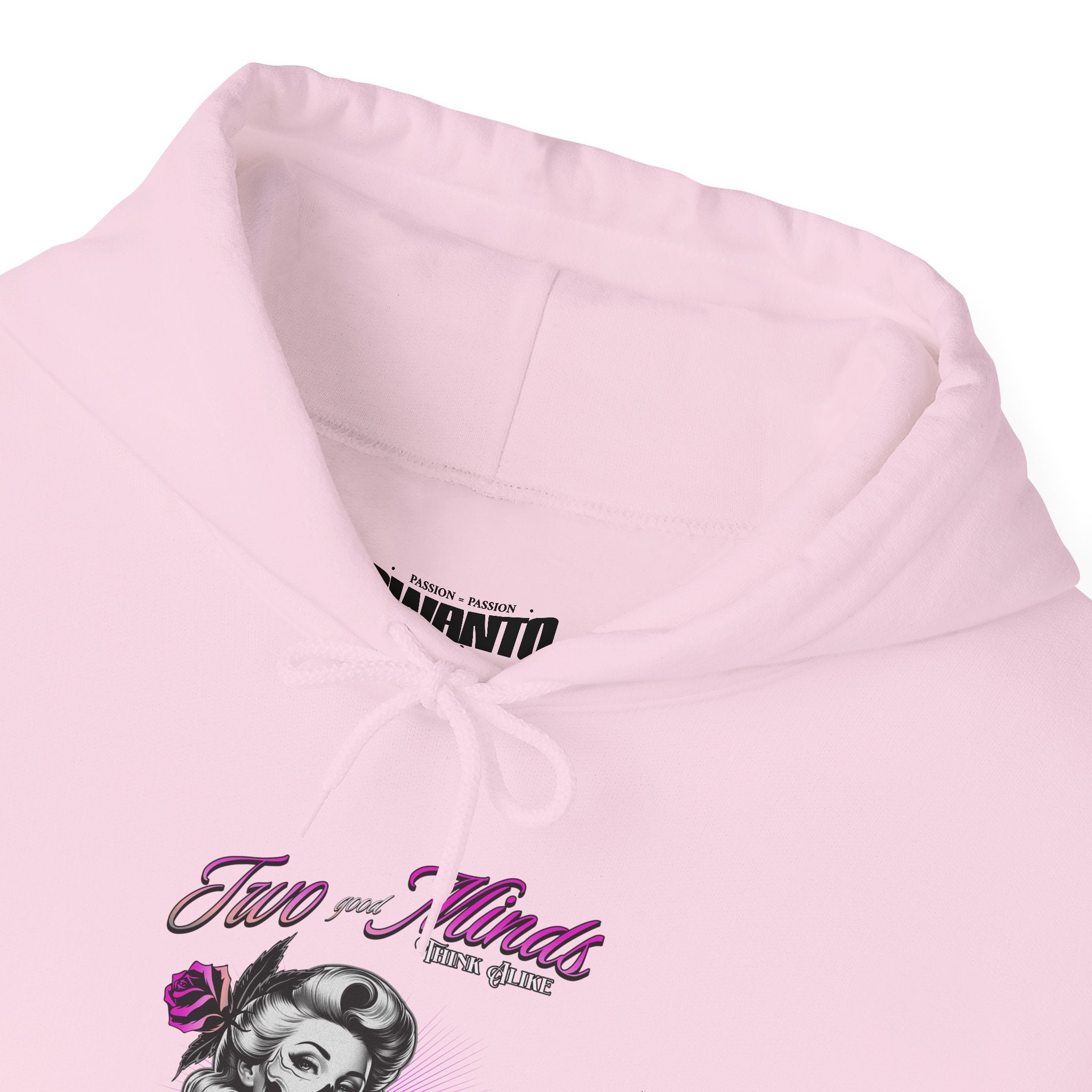 Two Minds Think A-like Hoddie | Unisex Vintage Apparel