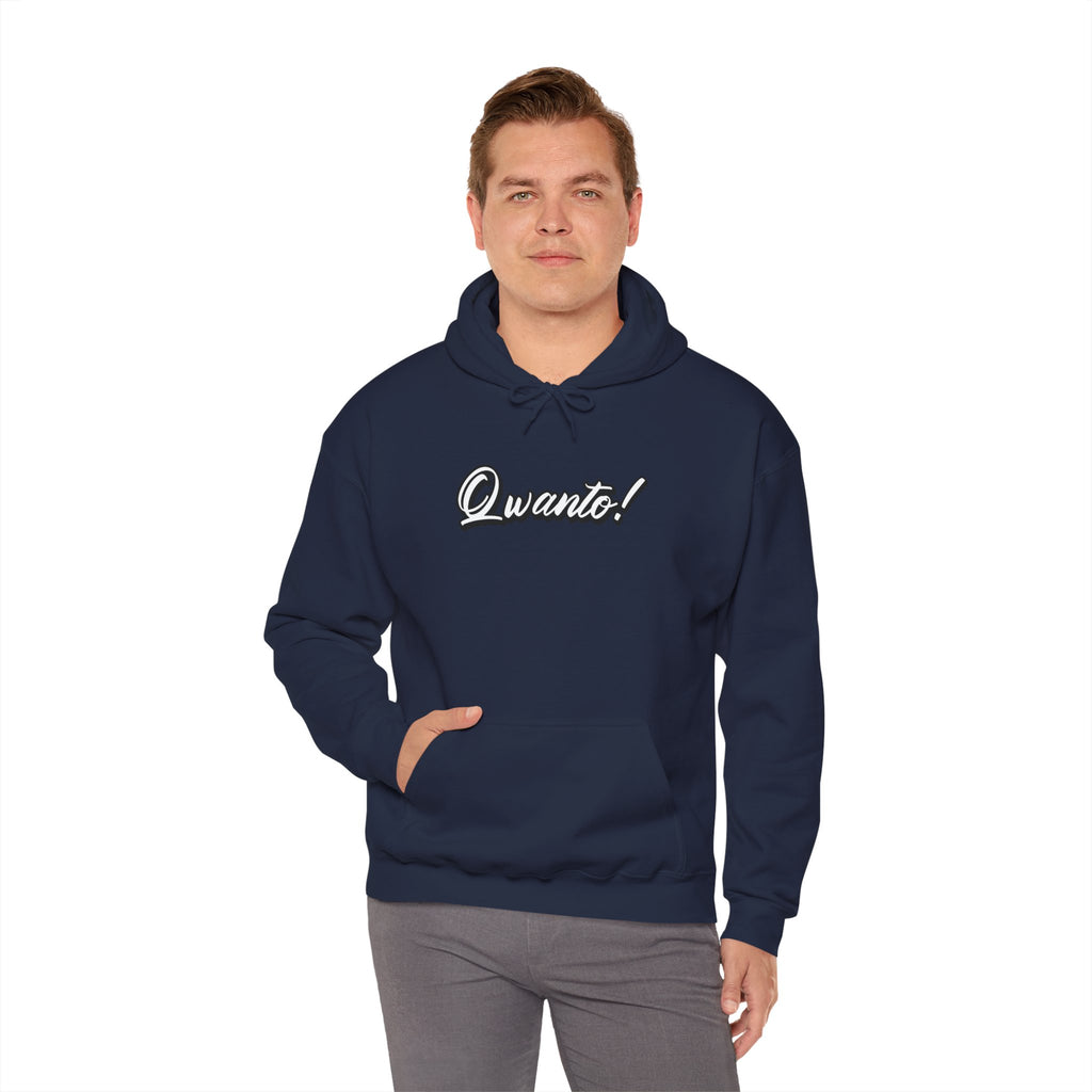 Qwanto ! Hoodie | Unisex Vintage Apparel