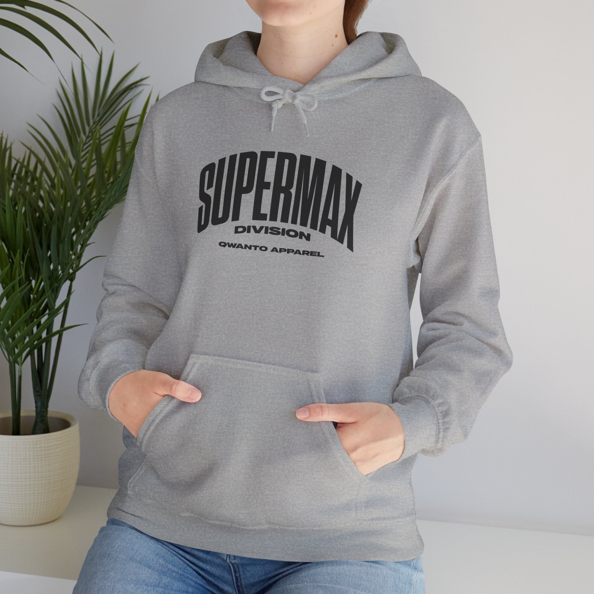 Supermax Division Hoodie | Unisex Vintage Apparel
