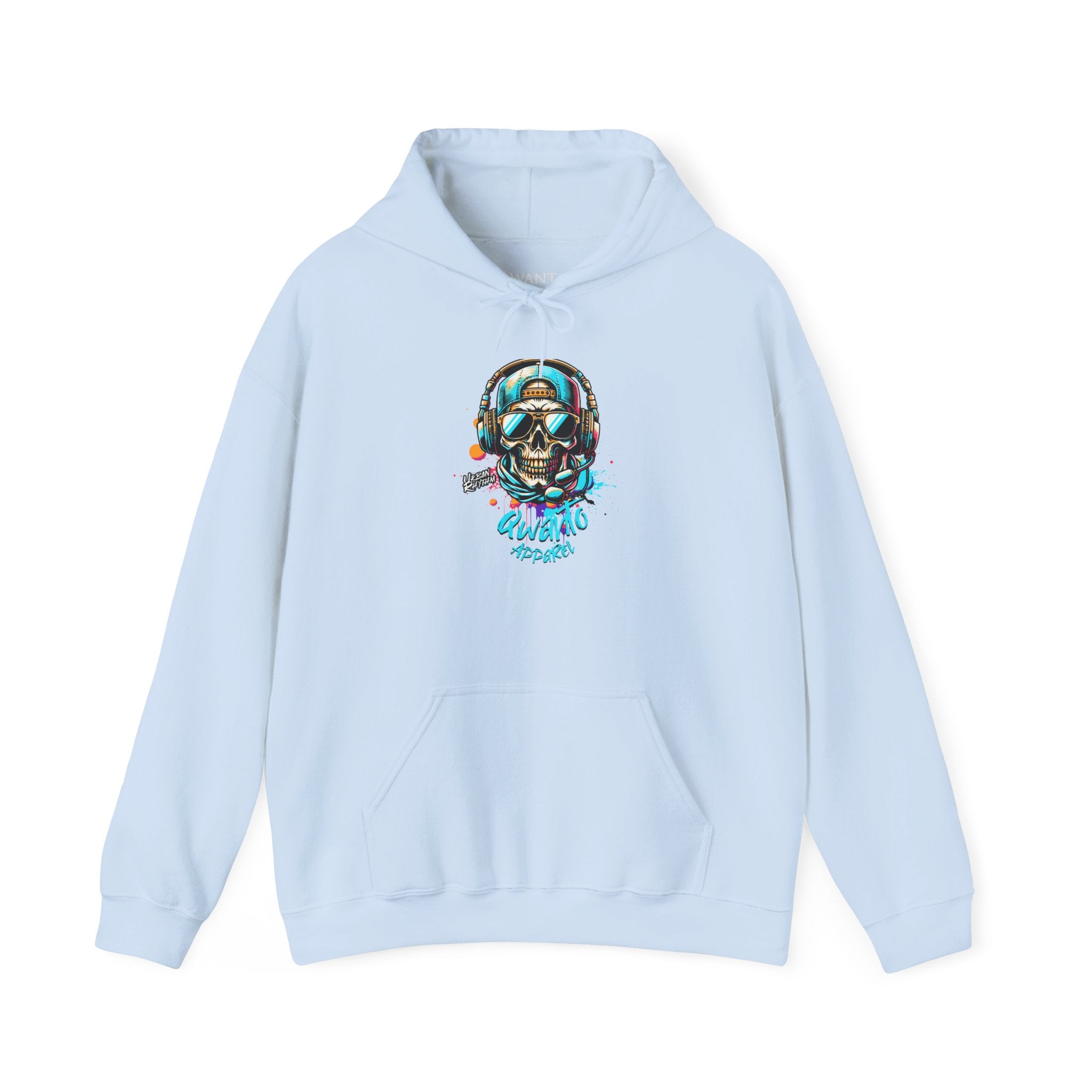 Skull DJ Hoodie | Unisex Vintage Apparel